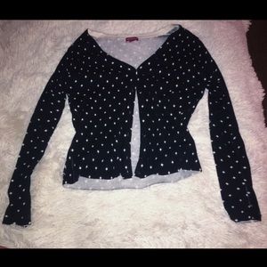 Polka Dot Cardigan